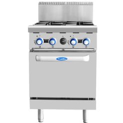 COOKRITE GAS 4 BURNER STOVE WITH OVEN