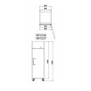 ATOSA YBF9206 Top Mounted Single Door Compact Refrigerator - 410 Litres - Image 2