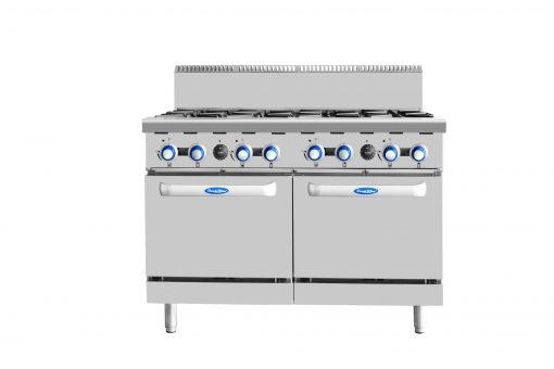 COOKRITE GAS 8 BURNER STOVE WITH DOUBLE OVEN