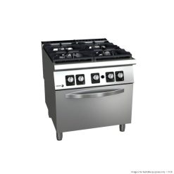 Natural Gas 4 Burner with Gas Oven