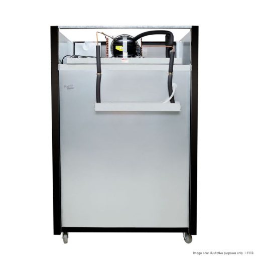 Thermaster Black Double Glass door freezer - SUFG1000B - Image 3