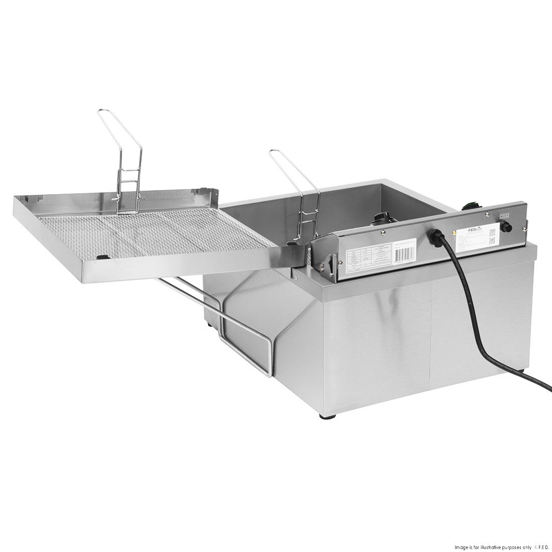 Benchstar EF-TE Benchtop Electric Donut Fryer 10 Benchstar EF-TE Benchtop Electric Donut Fryer - Image 10