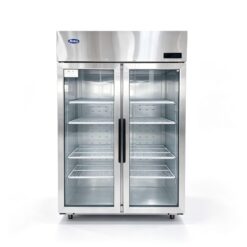 Atosa Top Mounted Upright 2 Glass Door Freezer Showcase 1314 mm MCF8602
