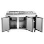 PWB150 three door DELUXE Pizza Prep Bench 3 PWB150 three door DELUXE Pizza Prep Bench - Image 3