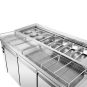 PWB150 three door DELUXE Pizza Prep Bench 6 PWB150 three door DELUXE Pizza Prep Bench - Image 6