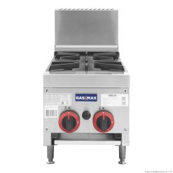 Gasmax - Gas Cook top 2 burner with Flame Failure- RB-2E