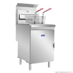 RC400TE - Superfast Natural Gas Tube Twin Vat Fryer