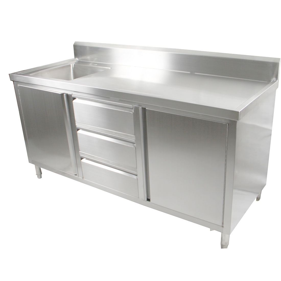 Stainless Steel Cabinet With Sinks - CKE Sydney