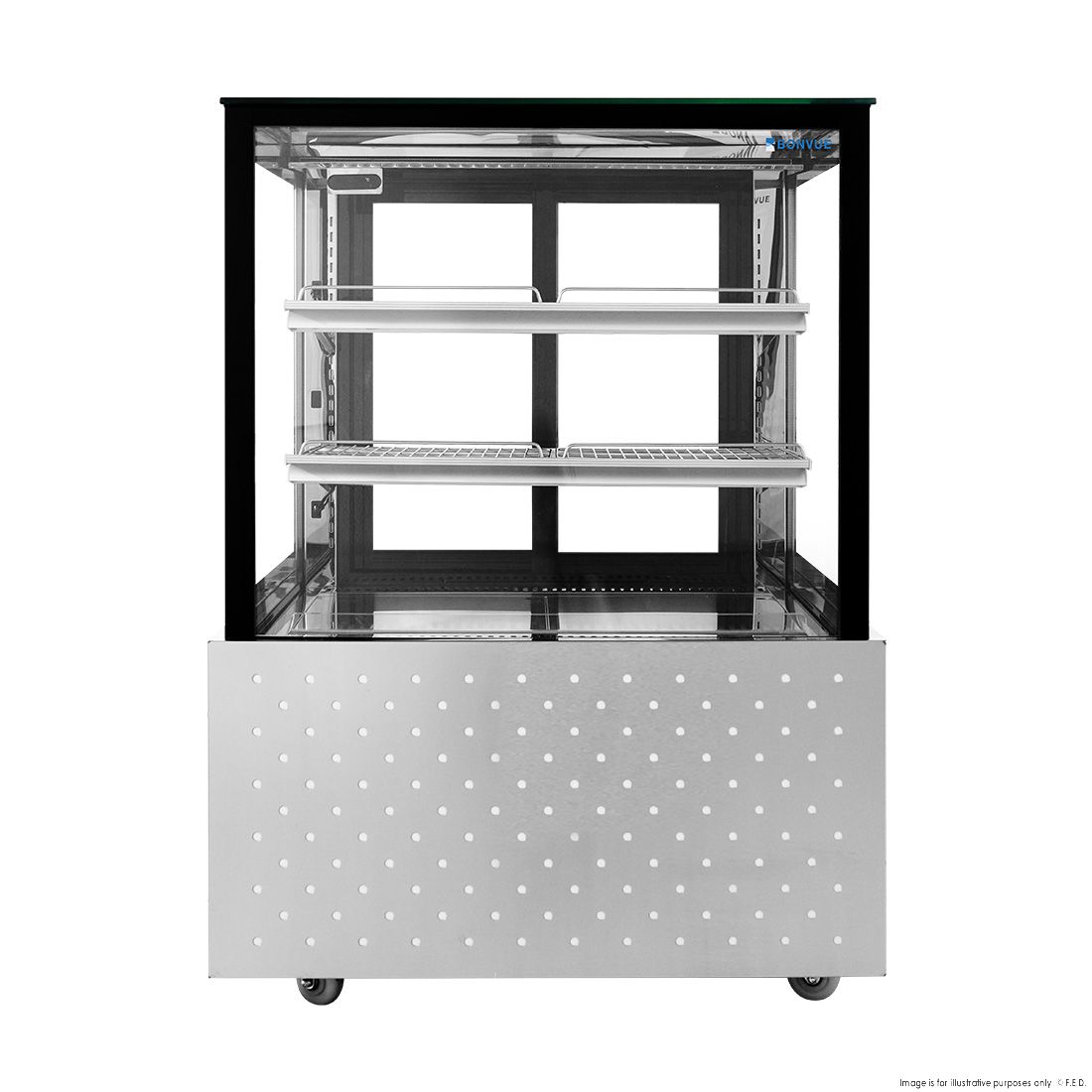 Bonvue SG090FA-2XB Bonvue Chilled Food Display 1 Bonvue Chilled Food Display - SG090FA-2XB