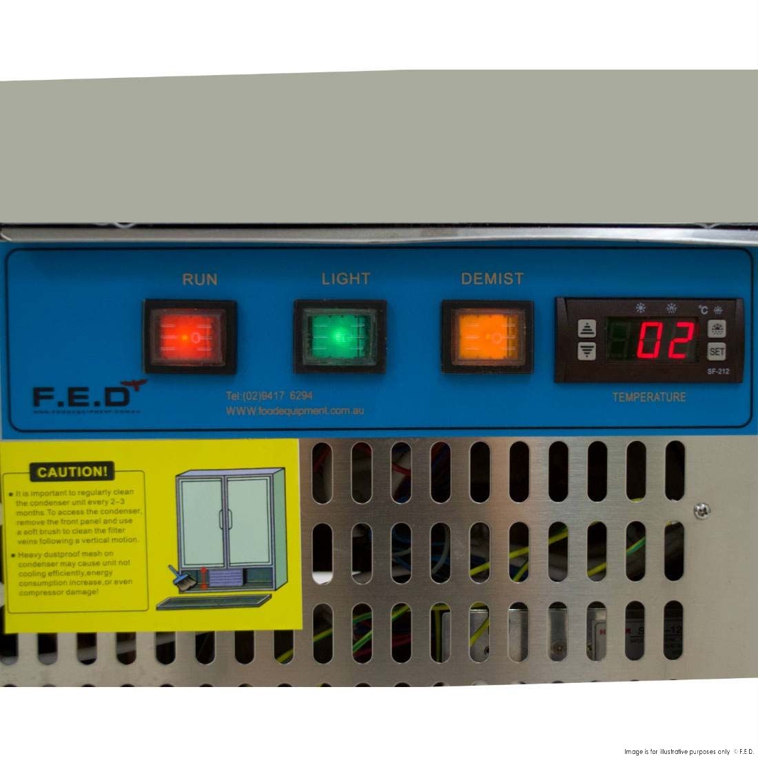 Bonvue Chilled Square Stainless Steel Food Display - SL880V 9 Bonvue Chilled Square Stainless Steel Food Display - SL880V - Image 9