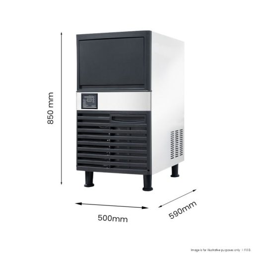 BLIZZARD SN-120P  Under Bench Ice Maker - AIR COOLED - Image 2