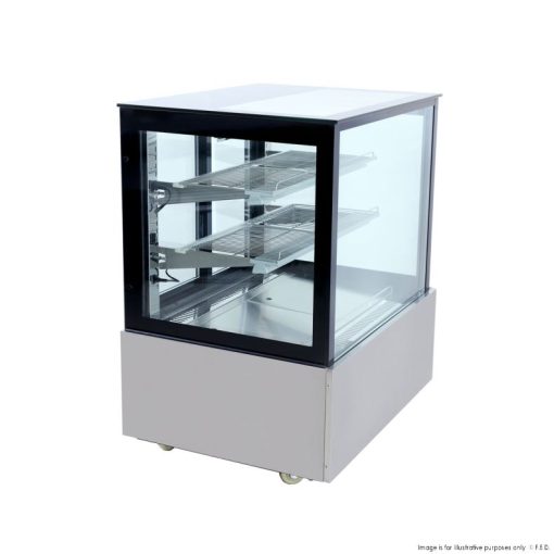 Bonvue Short Modern Cake & Food Display - SSU90-2XB - Image 2