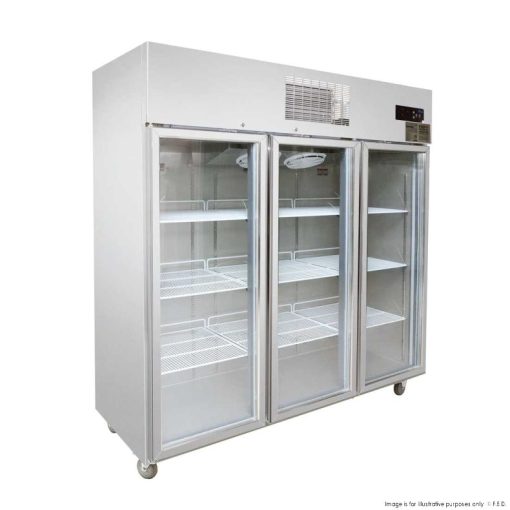 Thermaster Three Door Upright Display Fridge - SUCG1500