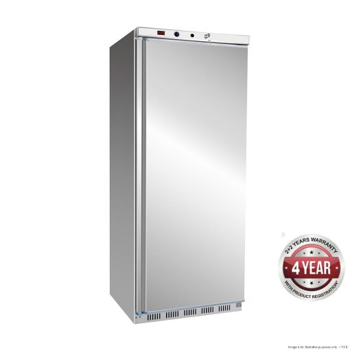 thermaster hf600 ss single door freezer 1 1