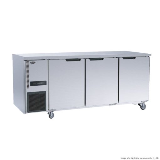 Triple Door Workbench Fridge