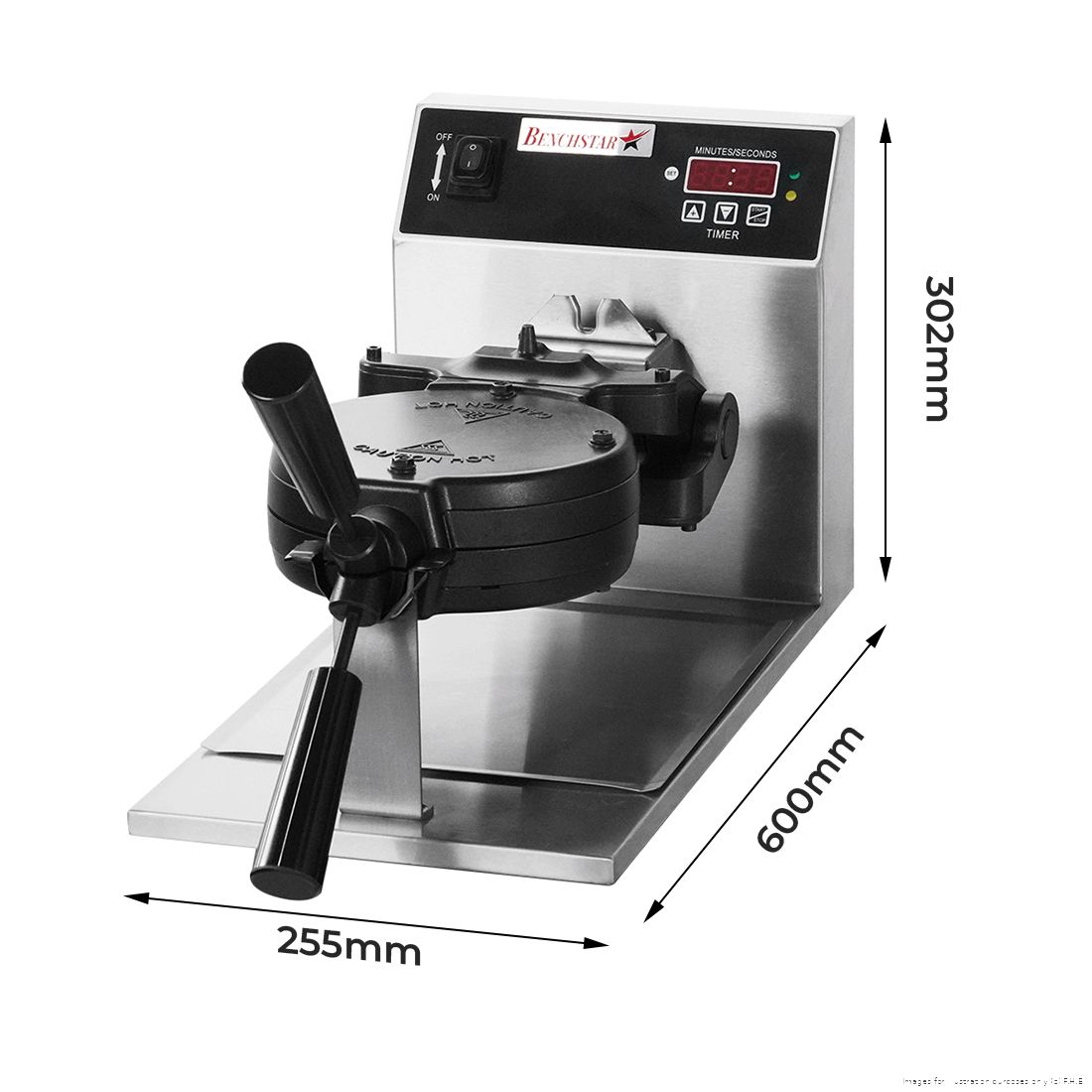 Benchstar Waffle Maker - WB-04A 3 Benchstar Waffle Maker - WB-04A - Image 3