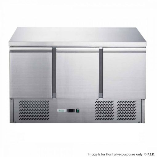 xgns1300b compact workbench fridge front 2