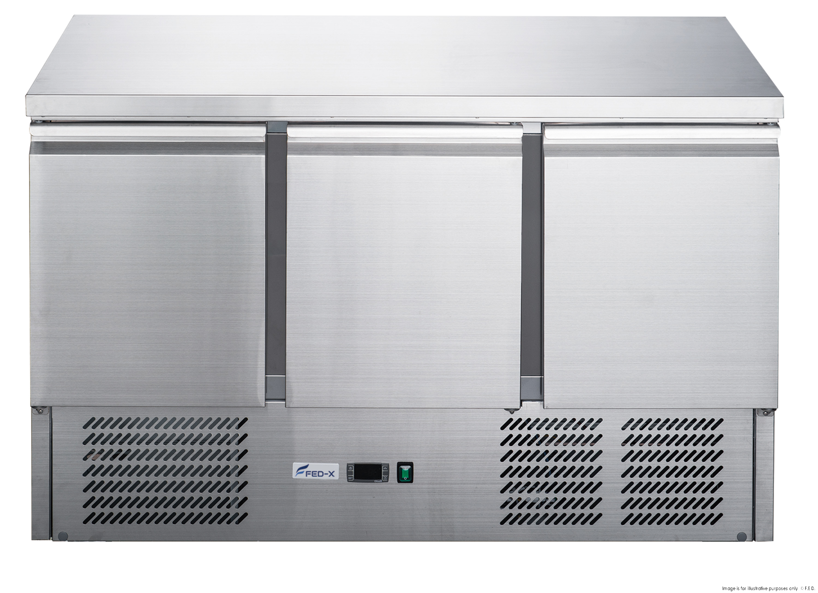 FED-X Compact Workbench Fridge - XGNS1300B 1 FED-X Compact Workbench Fridge - XGNS1300B