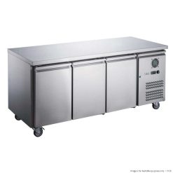 Three Door Bench Fridge