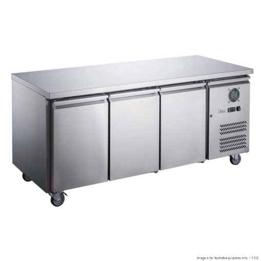 Three Door Bench Freezer