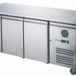 FED-X S/S Three Door Bench Fridge - XUB6C18S3V