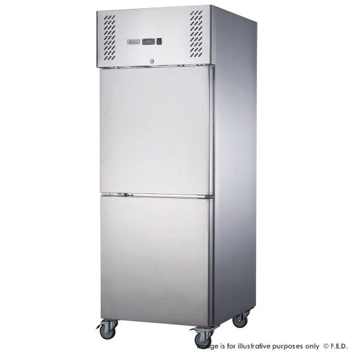 xurc650s1v ss upright fridge left angled 4