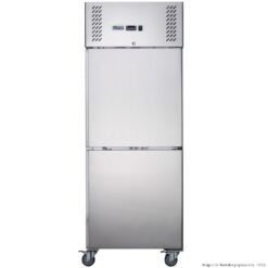 FED-X S/S Two half Door Upright Freezer - XURF600S1V