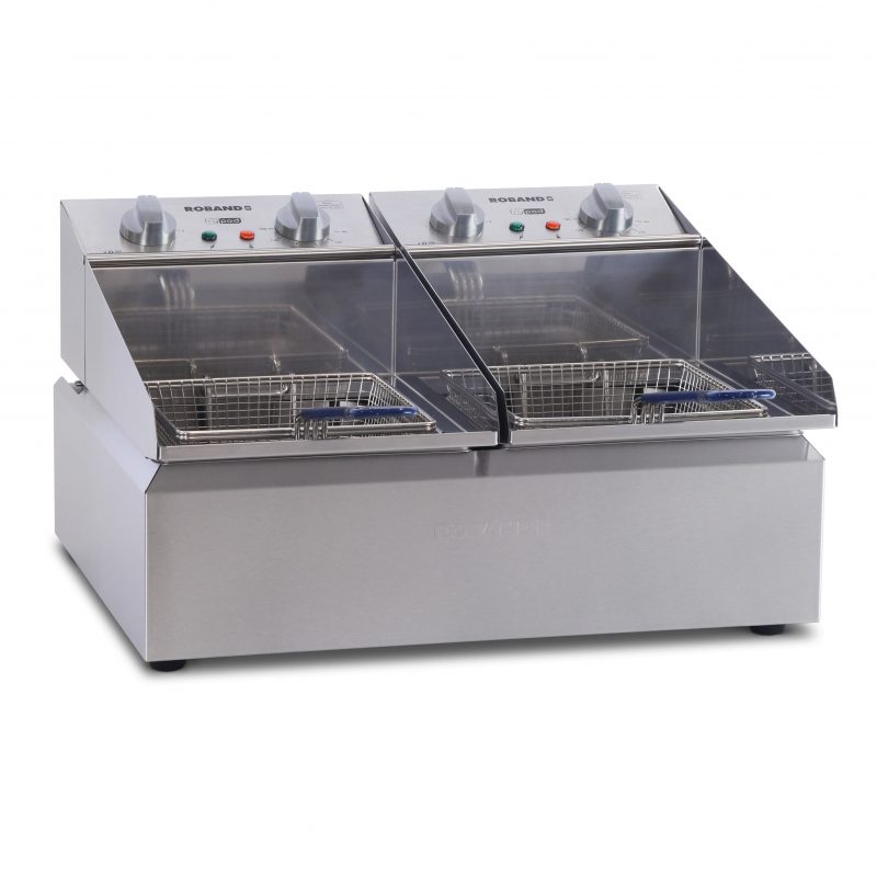 Roband FR25 2 X 5L Electric Frypod Bench Top Fryer CKE Sydney