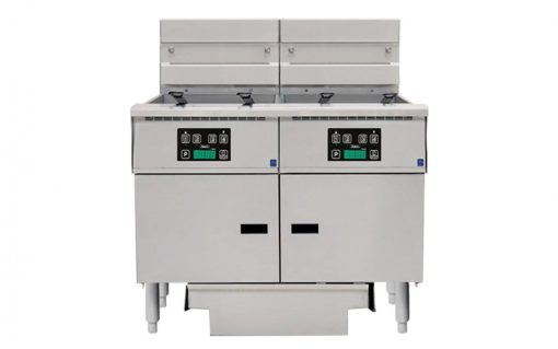Anets Platinum Series Electric Digital Control 2 Fryer Filter Drawers FDAEP218RD