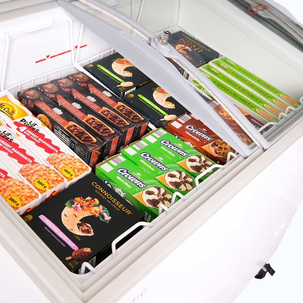 Bromic CF0300ATCG-NR Angled Glass 264L Chest Freezer 1010mm Wide 6 Bromic CF0300ATCG-NR Angled Glass 264L Chest Freezer 1010mm Wide - Image 6