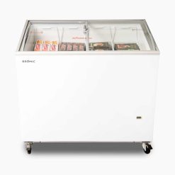 Bromic CF0300ATCG-NR Angled Glass 264L Chest Freezer