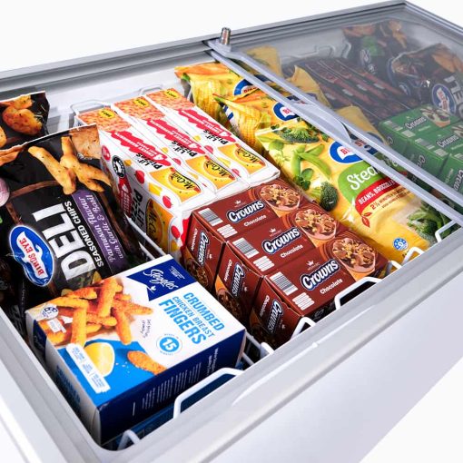 Bromic CF0200FTFG Flat Glass 191L Chest Freezer 719mm Wide - Image 3