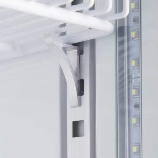 Exquisite DC1000PB Two Glass Doors Upright Display Black Colour Fridge - 1000 Litre - Image 3