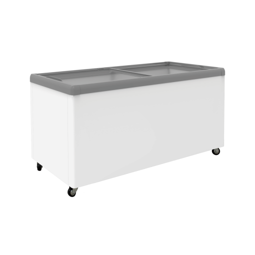 Exquisite SD650 Glass Flat Top Chest Freezer - 566 Litre