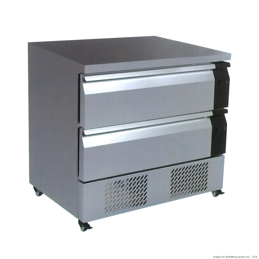 Thermaster Flexdrawer counter 179L - CBR2-2 1 Thermaster Flexdrawer counter 179L - CBR2-2