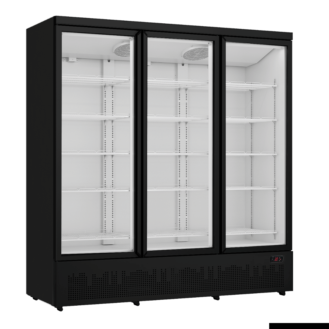 Triple Door Supermarket Fridge LG-1500BGBM 1 Triple Door Supermarket Fridge LG-1500BGBM