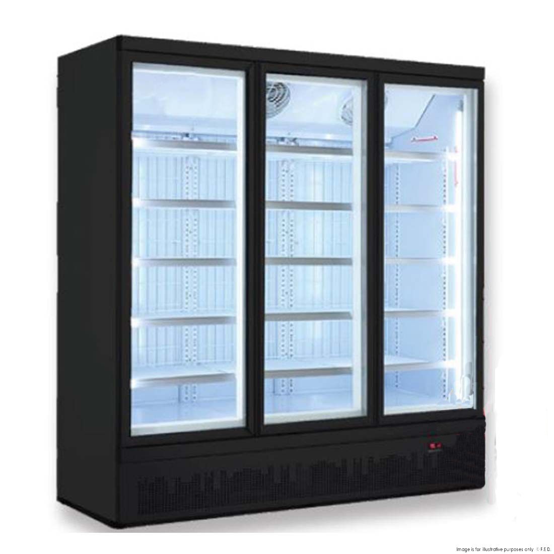 Triple Door Supermarket Fridge LG-1500BGBM 4 Triple Door Supermarket Fridge LG-1500BGBM - Image 4