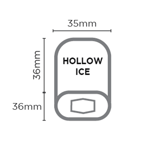 Bromic Dimensions Hollow Ice 1