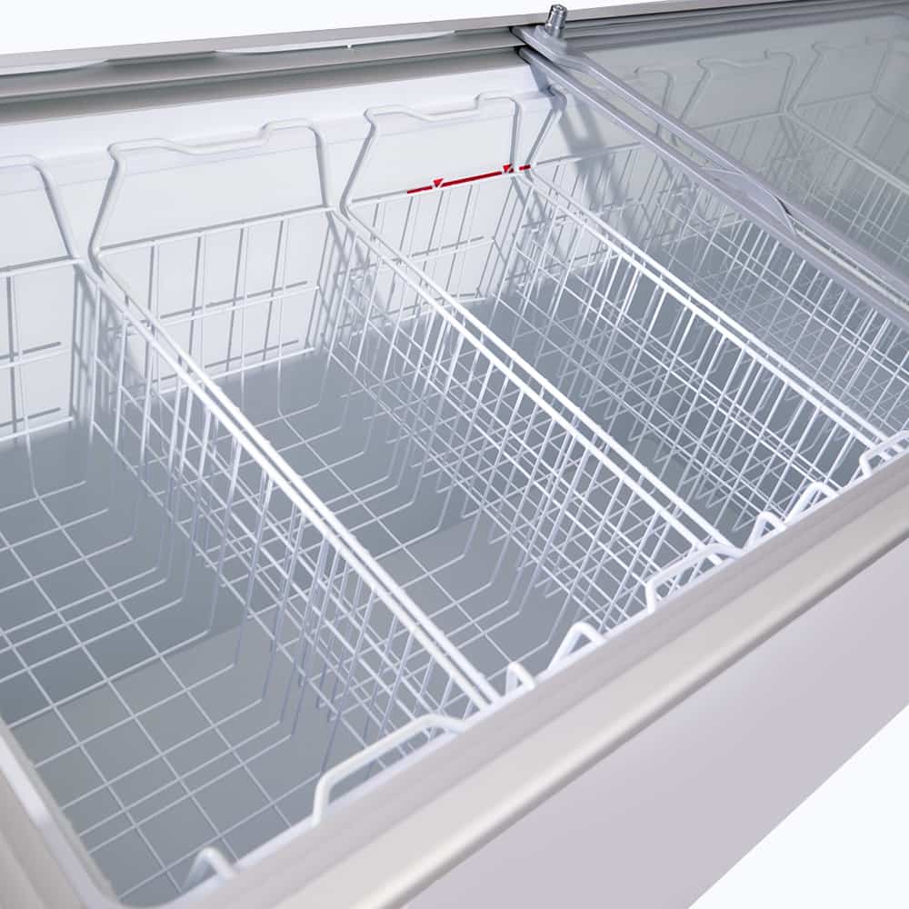 Bromic CF0400FTFG-NR Flat Glass 401L Chest Freezer 1298mm Wide 3 Bromic CF0400FTFG-NR Flat Glass 401L Chest Freezer 1298mm Wide - Image 3