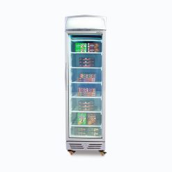 Bromic UF0374LS-NR LED Flat Glass Door 300L Upright Display Freezer