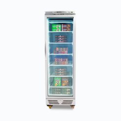 Bromic UF0374S-NR  Flat Glass Door 300L Upright Display Freezer