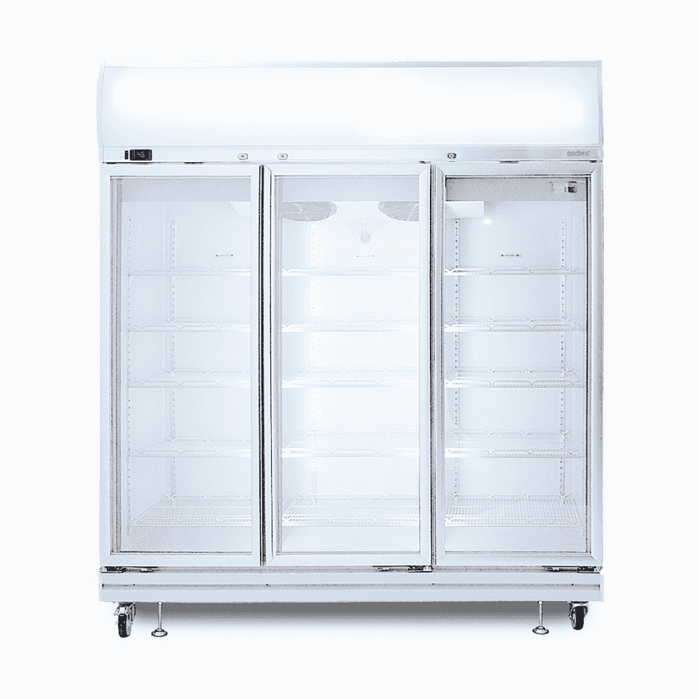 Bromic GD1500LF Upright 3 Glass Door Display Fridge with Lightbox - 1500 Litre 1 Bromic GD1500LF Upright 3 Glass Door Display Fridge with Lightbox - 1500 Litre