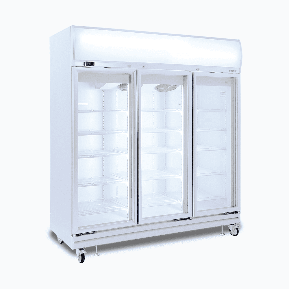 Bromic GD1500LF Upright 3 Glass Door Display Fridge with Lightbox - 1500 Litre 3 Bromic GD1500LF Upright 3 Glass Door Display Fridge with Lightbox - 1500 Litre - Image 3