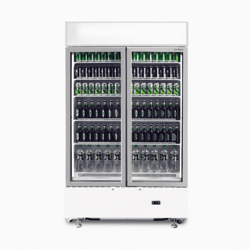 Bromic GM1000LWCAS Cassette Flat Glass Door LED Display Chiller 960LT