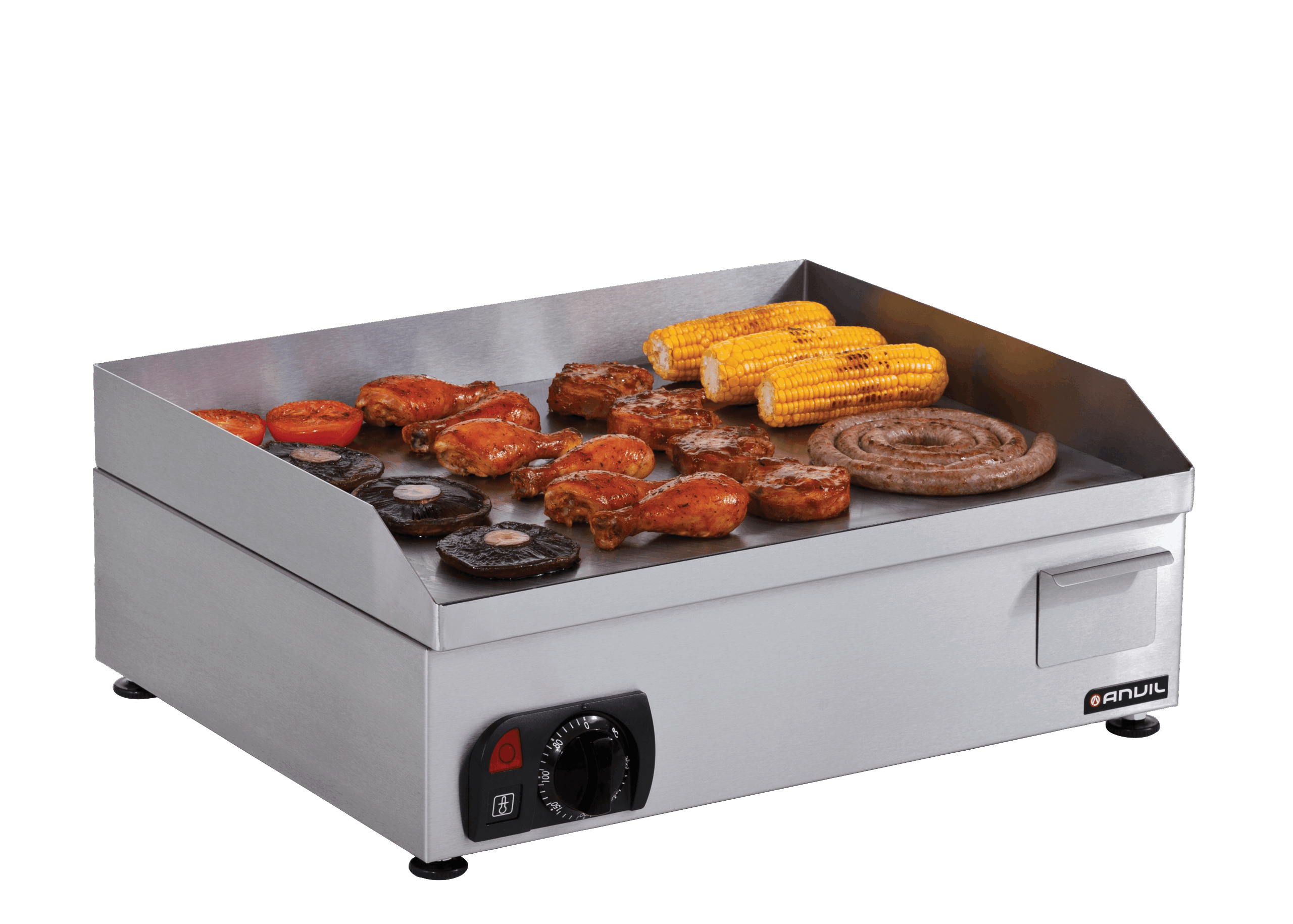 Anvil FTA0600 Electric Griddle Plate Flat Top - 600mm 1 Anvil FTA0600 Electric Griddle Plate Flat Top - 600mm