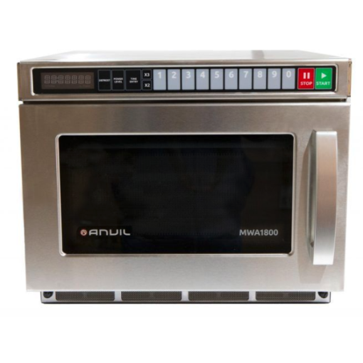 anvil mwa1800 heavy duty1800 watt commercial microwave 18 litres 10
