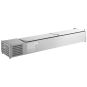FED-X Salad Bench with Stainless Steel Lids - XVRX2000/380S 3 FED-X Salad Bench with Stainless Steel Lids - XVRX2000/380S - Image 3