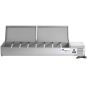 FED-X Salad Bench with Stainless Steel Lids - XVRX2000/380S 4 FED-X Salad Bench with Stainless Steel Lids - XVRX2000/380S - Image 4