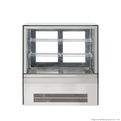 Bonvue counter top square glass cold food display - GN-660RT