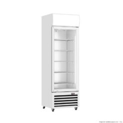 Thermaster Single Glass Door Colourbond Upright Drink Fridge White - LG-540P